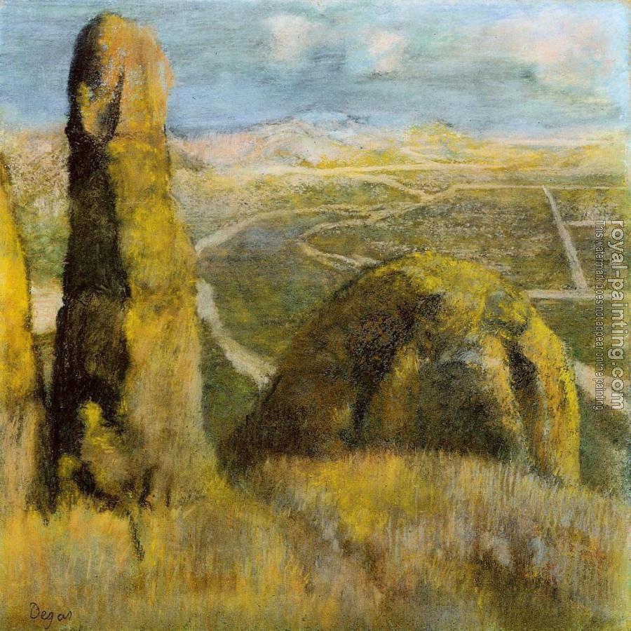 Edgar Degas : Landscape